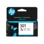 HP 301 - 3 ml - farba (azúrová, purpurová, žltá) - originál - atramentová kazeta - pre HP DeskJet 1000, 1010, 1050 AiO, 1050A AiO, 1510 AiO, 2000, 2050 AiO, 205