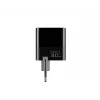 Nabíjačka HAVIT UCLE001 EU GaN trojportová 30 W čierna — kompaktná USB nabíjačka s 3 portami