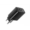 Nabíjačka HAVIT UCLE001 EU GaN trojportová 30 W čierna — kompaktná USB nabíjačka s 3 portami
