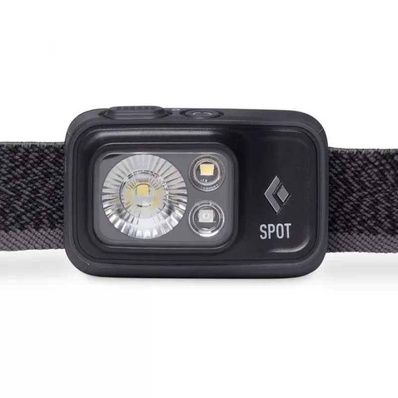Black Diamond Spot 400 čierna, červená čelová lampa LED