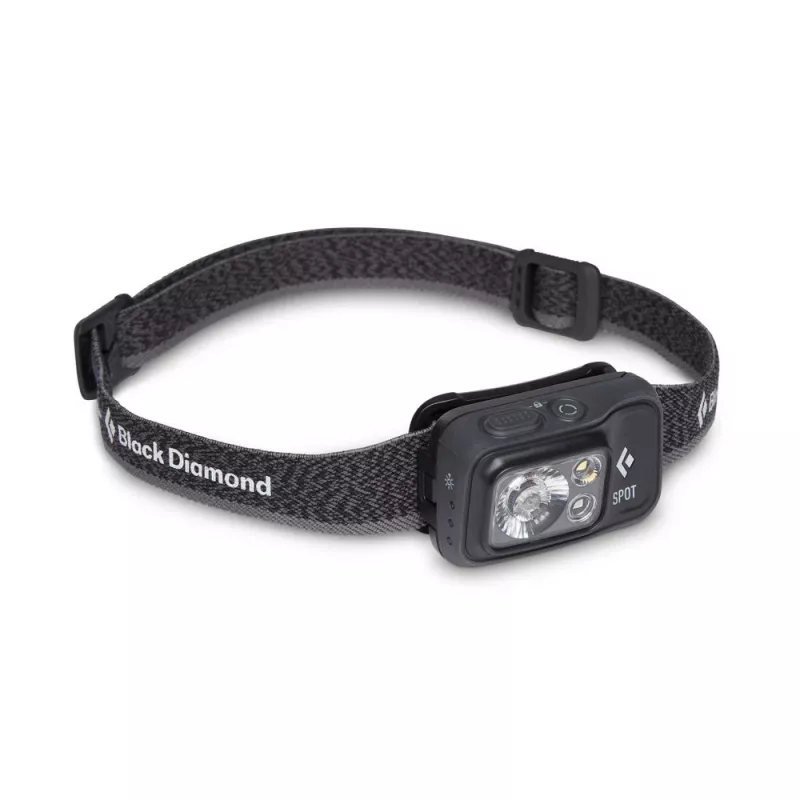 Black Diamond Spot 400 čierna, červená čelová lampa LED