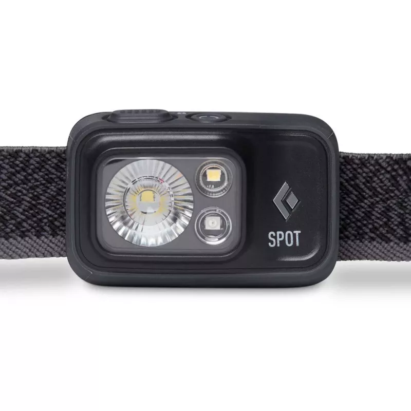 Black Diamond Spot 400 čierna, červená čelová lampa LED