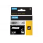 DYMO 19 mm RHINO Permanent Polyester - čierna na sivej - polyester - D1 - Belgicko - box (S0718200)