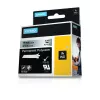 DYMO 19 mm RHINO Permanent Polyester - čierna na sivej - polyester - D1 - Belgicko - box (S0718200)