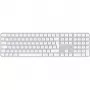 APPLE Magic Keyboard s Touch ID a numerickým blokom pre modely Mac s Apple Silicon – portugalská – biele klávesy