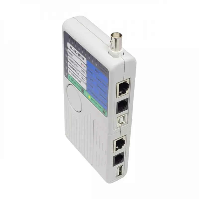 Alcasa GC-N0097 tester sieťových káblov UTP/STP tester káblov sivý (GC-N0097)