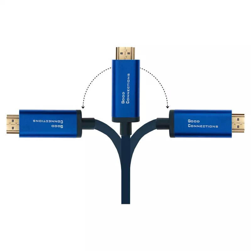 Good Connections 4520-CSF020B – 2 m – USB Type-C – HDMI typ A (štandard) – konektor samec – konektor samec – rovný