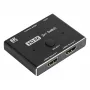 Alcasa HDMI prepínač – HDMI – čierny – kov – 7680 x 4320 – Dáta – zlatý (GC-M0261)