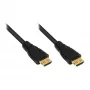 High-Speed-HDMI® kábel s Ethernetom, 4K*2K, 24K pozlátené konektory a medené kontakty vrátane ochrany proti uvoľneniu, OFC, čierny, 10 m, Good Connections (