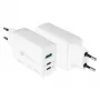 Alcasa PCA-W007W nabíjačka pre mobilné zariadenia univerzálna biela AC rýchlonabíjačka pre interiér (PCA-W007W)