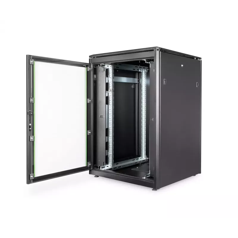 Voľne stojaci rack Digitus ® DN-19 22U-8/8-B-1