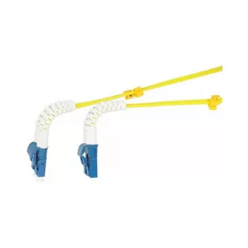 Synergy 21 optický 2-vláknový patch kábel 15mtr.LC-LC 9/125um OS2 AD 2mm flexibilná ochranná priechodka proti zlomeniu – single- resp. monomode vlákno – 15 m