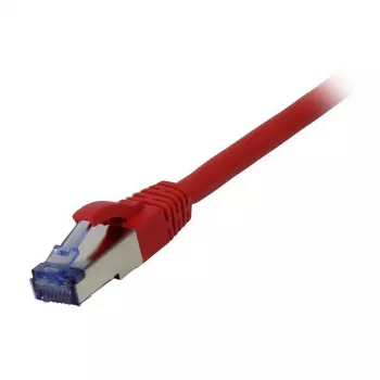 Patch kábel RJ45 – CAT6A 500 MHz – 5 m – červený – S-STP(S/FTP) – AWG26 – LSZH – Synergy 21