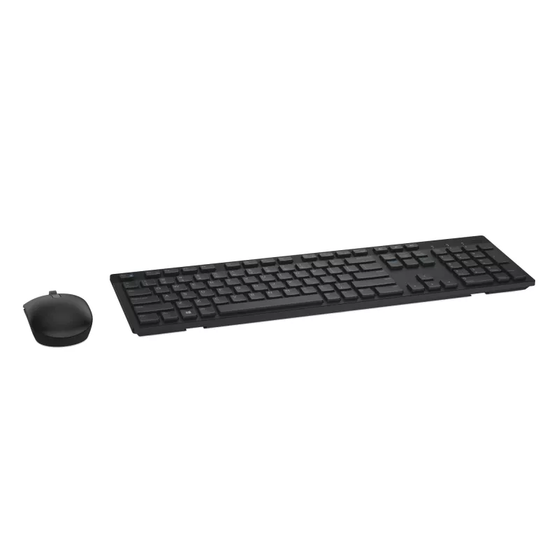 Dell KM636 - sada klávesnice a myši - bezdrôtová - 2,4 GHz - QWERTZ - nemecká - čierna