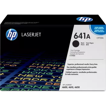 HP 641A Black Original LaserJet Toner Cartridge Tonerová kazeta 1 ks čierna (C9720-67901)