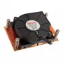 Vzduchový chladič CPU Akasa AK-CC1109BP01 s 77 mm ventilátorom, Dual Ball Bearing, socket AM4, čierny/meď