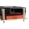 Vzduchový chladič CPU Akasa AK-CC1109BP01 s 77 mm ventilátorom, Dual Ball Bearing, socket AM4, čierny/meď