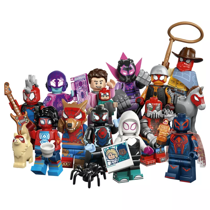 71050 minifigúrky Spider-Man: Across the Spider-Verse, stavebná hračka, triedený artikel, jedna figúrka