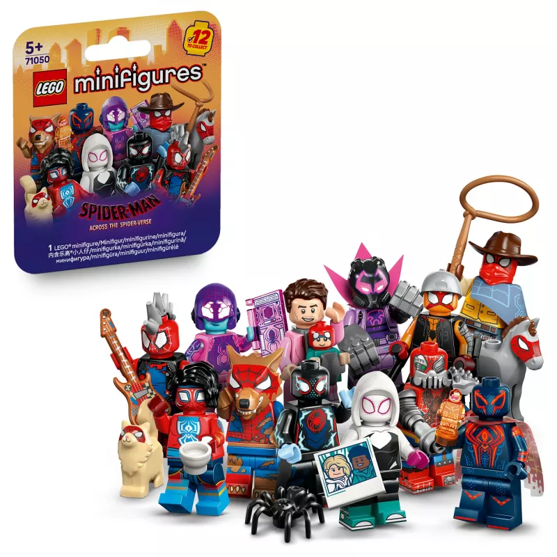 71050 minifigúrky Spider-Man: Across the Spider-Verse, stavebná hračka, triedený artikel, jedna figúrka