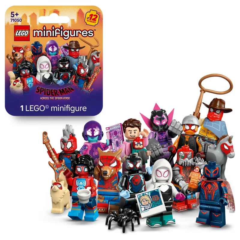 71050 minifigúrky Spider-Man: Across the Spider-Verse, stavebná hračka, triedený artikel, jedna figúrka