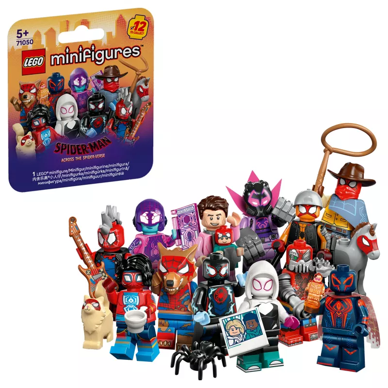 71050 minifigúrky Spider-Man: Across the Spider-Verse, stavebná hračka, triedený artikel, jedna figúrka