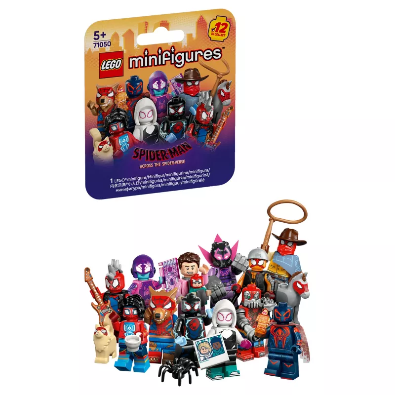71050 minifigúrky Spider-Man: Across the Spider-Verse, stavebná hračka, triedený artikel, jedna figúrka