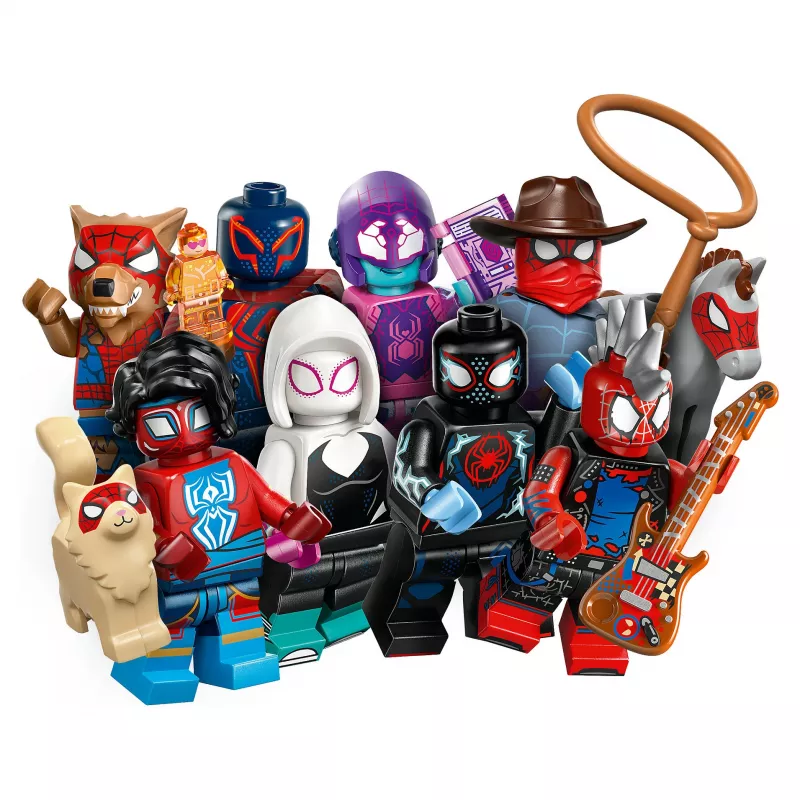 71050 minifigúrky Spider-Man: Across the Spider-Verse, stavebná hračka, triedený artikel, jedna figúrka