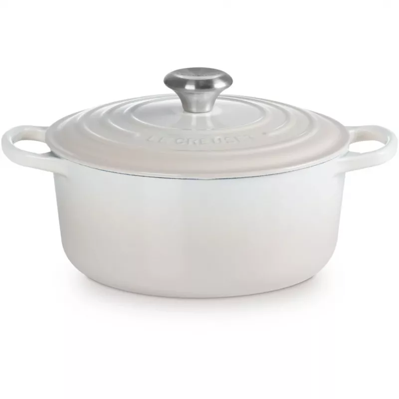 Le Creuset Signature pekáč okrúhly 24 cm Meringue (21177247164430)