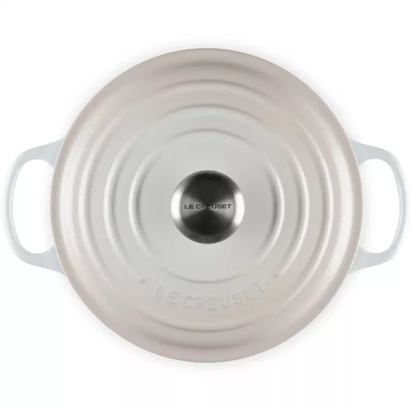 Le Creuset Signature pekáč okrúhly 24 cm Meringue (21177247164430)