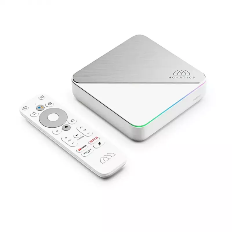 Streamingový mediálny prehrávač Homatics Box R PLUS 4K Android TV — 4K streaming, platforma Android TV