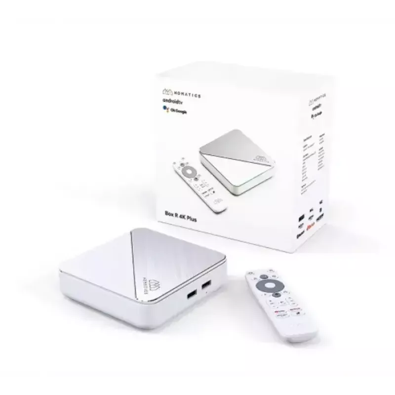 Streamingový mediálny prehrávač Homatics Box R PLUS 4K Android TV — 4K streaming, platforma Android TV