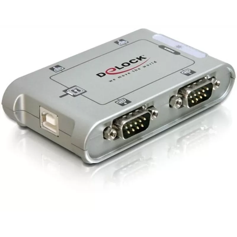 DeLOCK 87414 USB 2.0 na 4-port RS-232 sériový adaptér