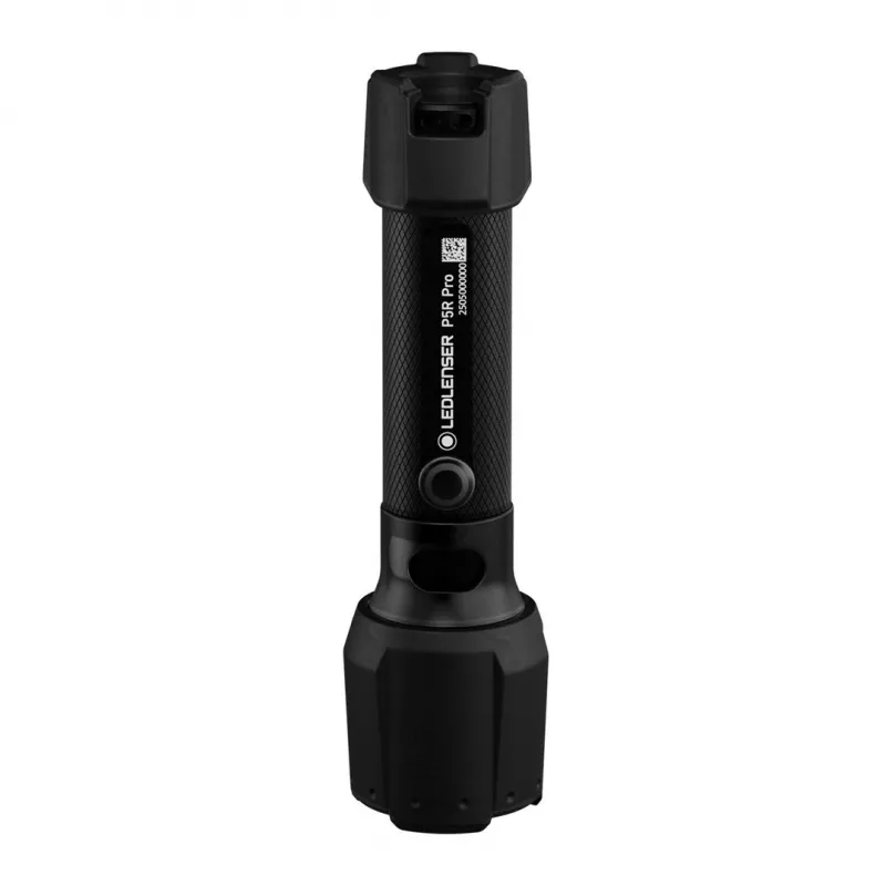 LED Lenser P5R Pro ručná nabíjateľná LED baterka, čierna, model 503101