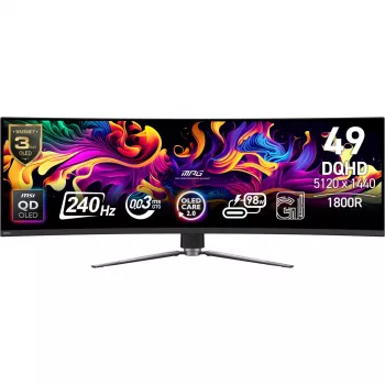 Monitor MSI MPG 491CQPXDE 49 palcov Dual QHD QD-OLED 5120 x 1440