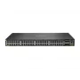 HPE Aruba 6300F - switch - L3 - managed - 48 x 10/100/1000 (PoE+) + 4 x 50 Gigabit Ethernet SFP56 - racková montáž - PoE+ - TAA-konformný