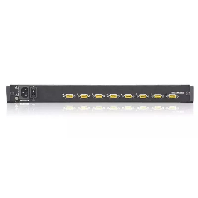KVM switch ATEN CL1308N racková montáž čierna