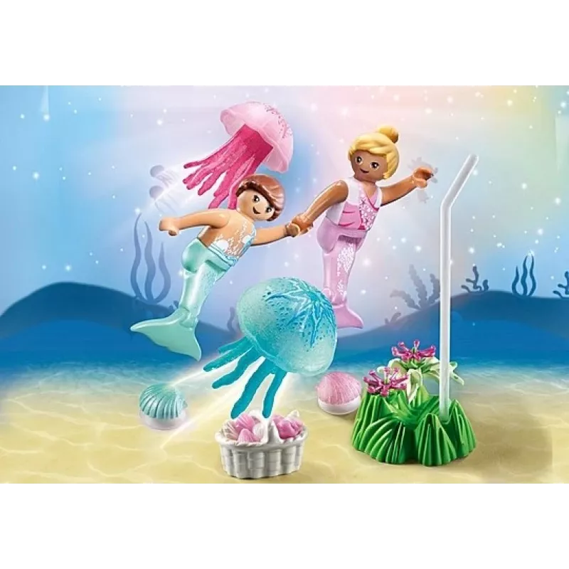 Sada figúrok Princess Magic 71504 morské panny detské s medúzami