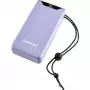 Powerbanka USB 20000MAH QC3.0/fialová F20000 7332053 Intenso