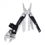 Multitool nastaviteľný kľúč Nextool NE20362A — hliníkové puzdro, 11 nástrojov, 207 mm rozložený, 153 mm zložený, 313 g