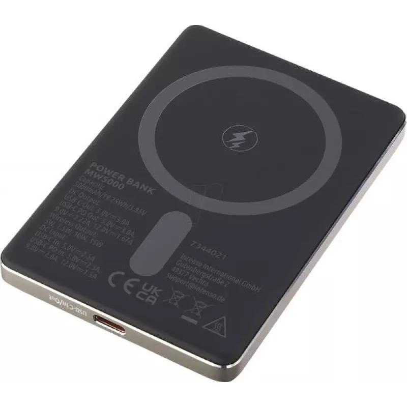 Powerbanka USB 5000MAH MAG/CHAMPAGNE 7344021 Intenso