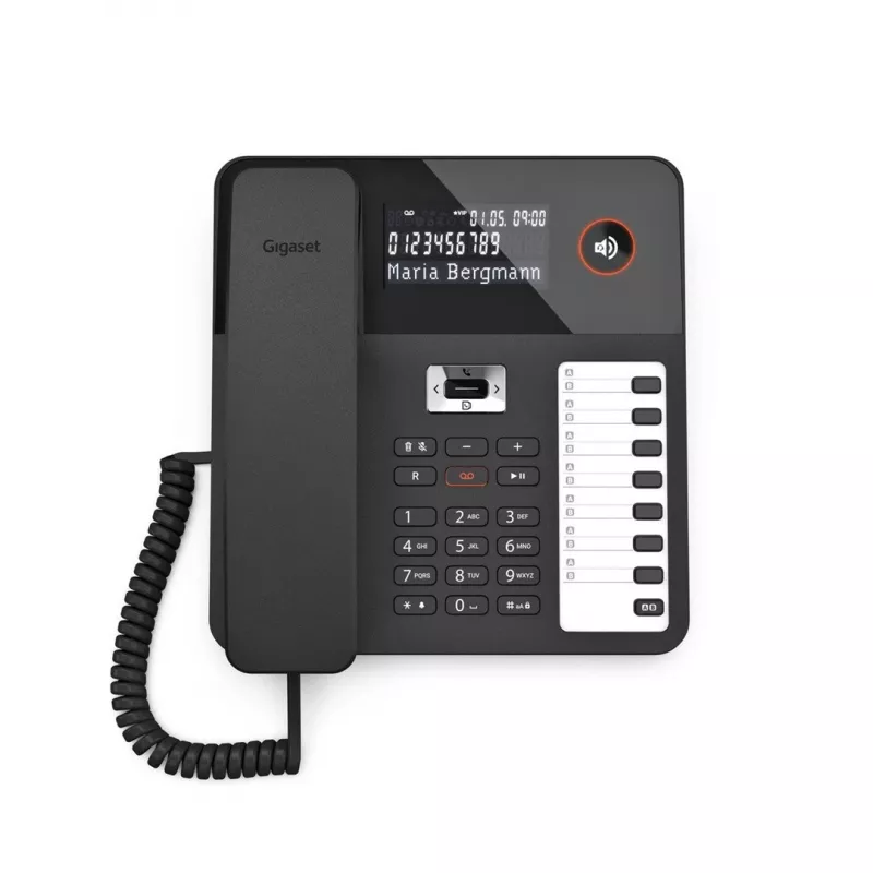 Gigaset Desk 800A DECT telefón čierny