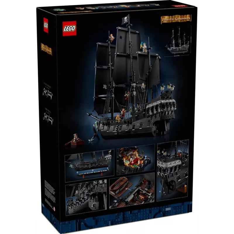 LEGO ICONS 10365 Pirátska loď kapitána Jacka Sparrowa