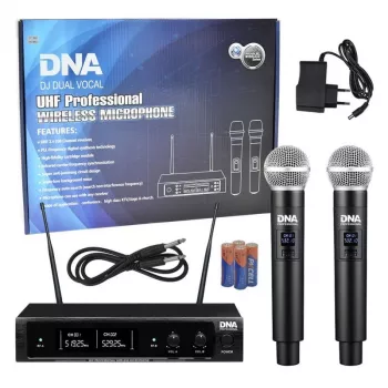 DNA DJ DUAL VOCAL - bezdrôtový spevácky mikrofón