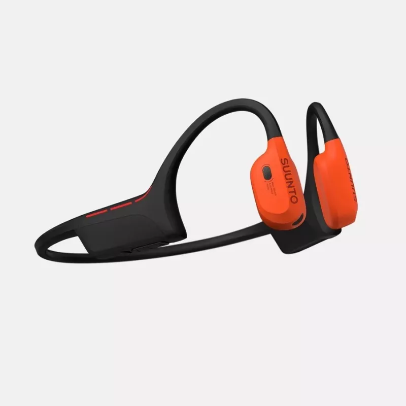 Suunto Wing 2 Coral Orange bezdrôtové kostné slúchadlá s powerbankou