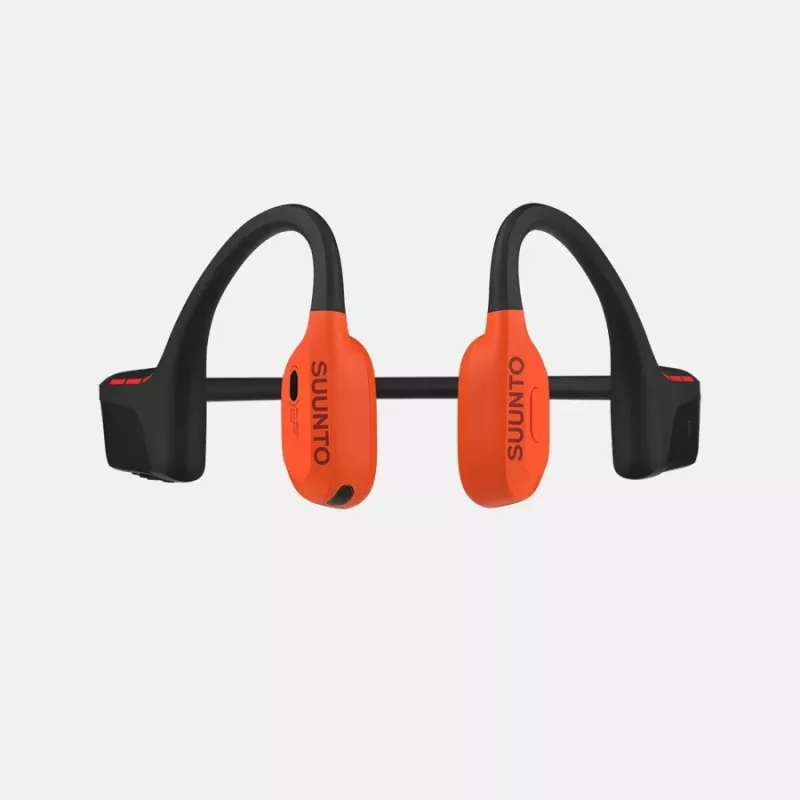 Suunto Wing 2 Coral Orange bezdrôtové kostné slúchadlá s powerbankou