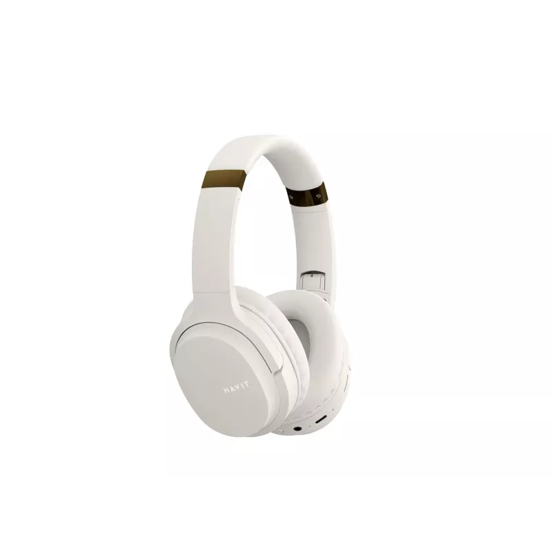 Slúchadlá Havit I62 bezdrôtové on-ear slúchadlá zlatá