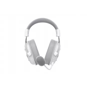 Over-ear slúchadlá HAVIT H2002YG — 2,4G bezdrôtové, Bluetooth, káblové, 20–20 000 Hz, dosah 10 m, 257 g (biela/sivá)