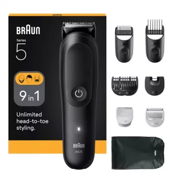 Strihač Braun AIO5540 čierny lithium-iónový 120 min