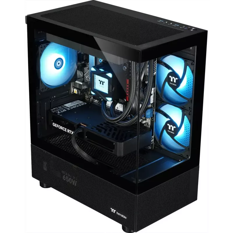 Desktop PC THERMALTAKE FTW A-Line LCS 5060 D5 herný PC, čierny/transparentný, Windows 11 Home