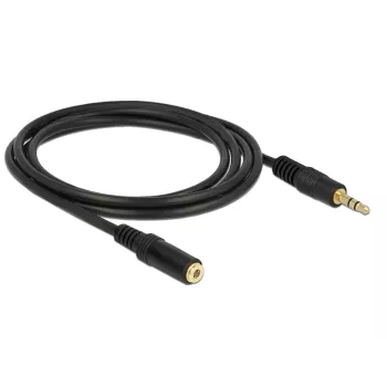 Audio kábel DeLOCK 83766 2m 3,5mm čierny